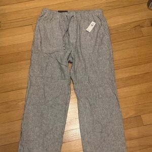 NWT Gap Factory Linen Blend Easy Pant